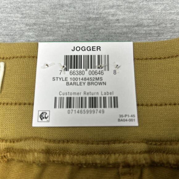 Style & Co Jogger Mid-Rise Comfort Waist Size Large Barley Brown - Picture 11 of 14